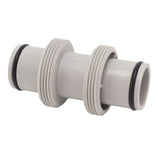 Pool Hose Adapter 1.5in to 1.5in Straight Joint Pool Hose Connector Pool Threaded Hose Connector For Intex - Side View