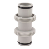 Pool Hose Adapter 1.5in to 1.5in Straight Joint Pool Hose Connector Pool Threaded Hose Connector For Intex - Close-Up Angle