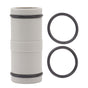 Swimming Pool Hose Adapter 1.25 Inch to 1.25 Inch Straight Connector Split Swimming Pool Hose Plunger Valve