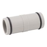 Swimming Pool Hose Adapter 1.25 Inch to 1.25 Inch Straight Connector Split Swimming Pool Hose Plunger Valve - Close-Up Angle
