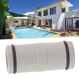 Swimming Pool Hose Adapter 1.25 Inch to 1.25 Inch Straight Connector Split Swimming Pool Hose Plunger Valve