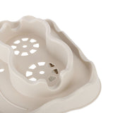 Hot Tub Table Tray with Drain Holes Anti Slip Adjustable Hot Tub Side Table for Swimming Pools SPA Bathtub Beige - Extra Image