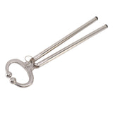 Cow Nose Plier Stainless Steel Automatic Locking Bull Cattle Nose Ring Pliers for Farm Ranch