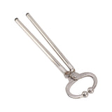 Cow Nose Plier Stainless Steel Automatic Locking Bull Cattle Nose Ring Pliers for Farm Ranch - Close-Up Angle