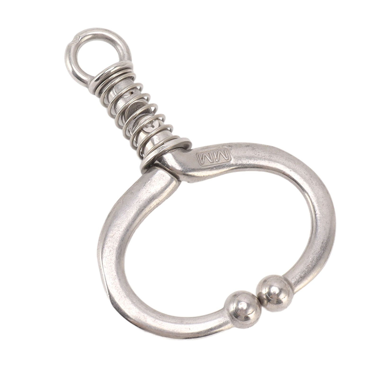 Cattle Nose Ring Durable Stainless Steel Cattle Ring Spherical Cattle Ring Clamp Traction for Home Farm HL Q4D