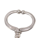 Cattle Nose Ring Durable Stainless Steel Cattle Ring Spherical Cattle Ring Clamp Traction for Home Farm HL Q4D