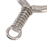 Cattle Nose Ring Durable Stainless Steel Cattle Ring Spherical Cattle Ring Clamp Traction for Home Farm HL Q4E