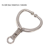 Cattle Nose Ring Durable Stainless Steel Cattle Ring Spherical Cattle Ring Clamp Traction for Home Farm HL Q4E - Extra Image