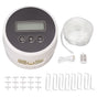 Black Timer Indoor Automatic Watering Device System Automatic Irrigation Waterer for Potted Plants Yard Garden 10m 15 Pots