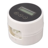 Black Timer Indoor Automatic Watering Device System Automatic Irrigation Waterer for Potted Plants Yard Garden 10m 15 Pots - Low Angle