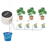 Black Timer Indoor Automatic Watering Device System Automatic Irrigation Waterer for Potted Plants Yard Garden 10m 15 Pots