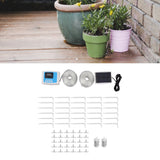 Automatic Watering System Durable Garden Automatic Watering Device Timer Drip Irrigation Kit for Garden Yard Farm 20m Tube
