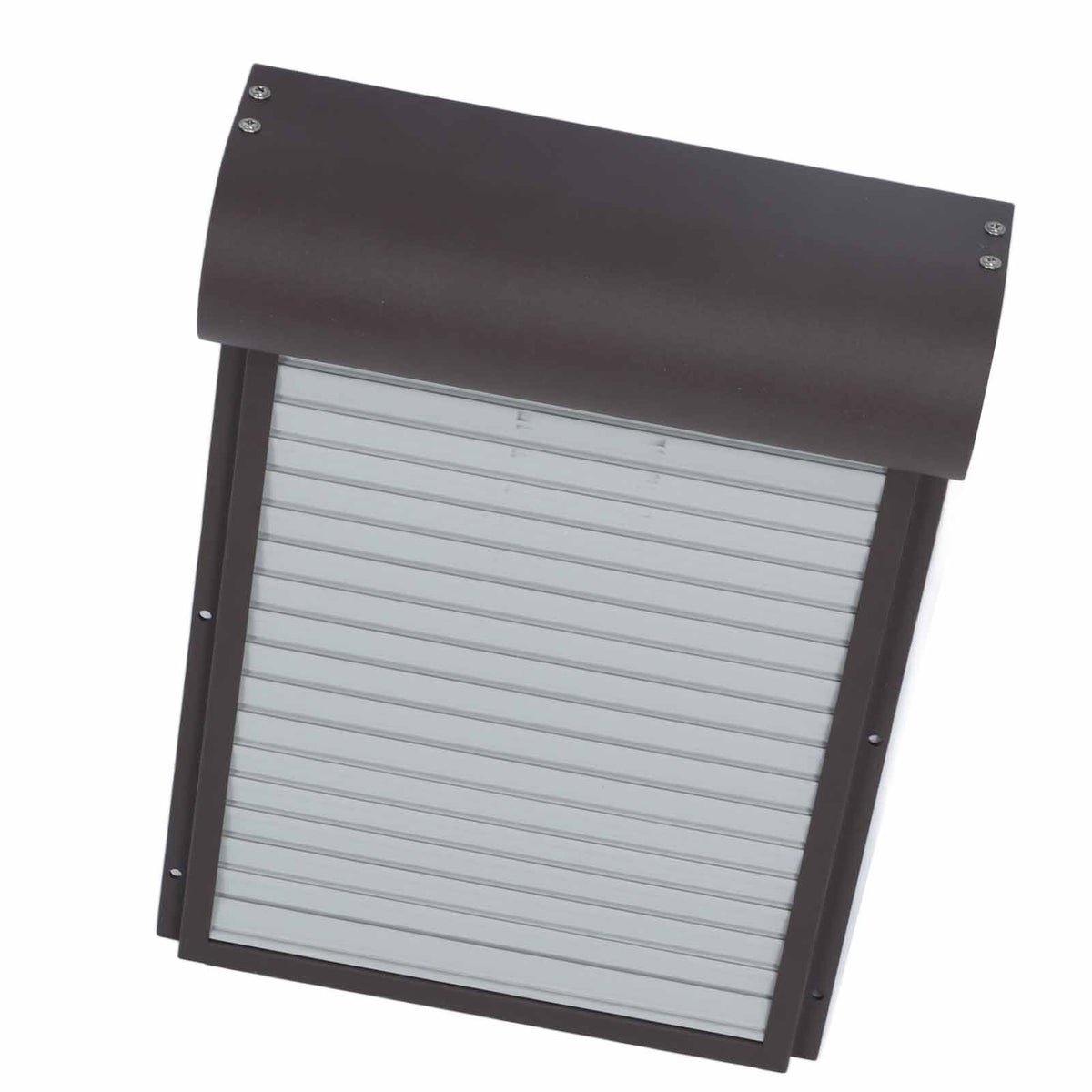 Automatic Chicken Coop Door Metal with Timer Battery Powered for Farm Poultry Habitat Supplies Brown