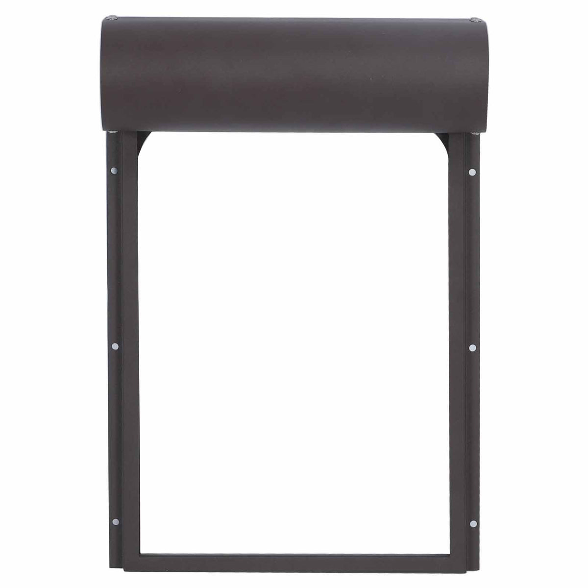 Automatic Chicken Coop Door Metal with Timer Battery Powered for Farm Poultry Habitat Supplies Brown