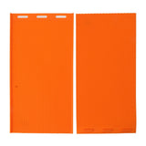 2 Sheets 5.4mm Silicone Beeswax Mold Beeswax Foundation Press Embosser Honeycomb Sheets Mold Bee Keeping Supplies Orange