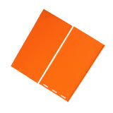 2 Sheets 5.4mm Silicone Beeswax Mold Beeswax Foundation Press Embosser Honeycomb Sheets Mold Bee Keeping Supplies Orange