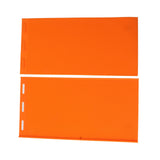 2 Sheets 5.4mm Silicone Beeswax Mold Beeswax Foundation Press Embosser Honeycomb Sheets Mold Bee Keeping Supplies Orange