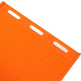 2 Sheets 5.4mm Silicone Beeswax Mold Beeswax Foundation Press Embosser Honeycomb Sheets Mold Bee Keeping Supplies Orange