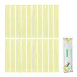 20Pcs Fluvalinate Strips Set Beekeeping Medicine Tools for Beehive Varroa Mite Removal