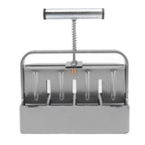 Soil Blocker with Comfortable Handle Manual 8 Cell Soil Block Maker for Outdoor Plants Gardening - Side View