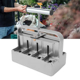 Soil Blocker with Comfortable Handle Manual 8 Cell Soil Block Maker for Outdoor Plants Gardening