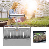 Soil Blocker with Comfortable Handle Manual 8 Cell Soil Block Maker for Outdoor Plants Gardening - Extra Image