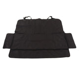 Dog Car Seat Cover Soft Waterproof Oxford Cloth Breathable Foldable Car Back Seat Cover for Pet Dogs Cats Travel Camping