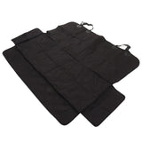 Dog Car Seat Cover Soft Waterproof Oxford Cloth Breathable Foldable Car Back Seat Cover for Pet Dogs Cats Travel Camping - Close-Up Angle