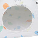 Pet Tent Cartoon Print Detachable Washable Portable Cat Tents for Cats Puppy Small Pets