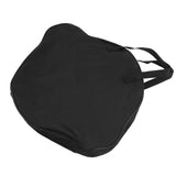Baking Tray Storage Bag Oxford Cloth Wear Resistant Metal Zipper Nylon Handle Frying Pan Bag for Picnic Camping L - Front View