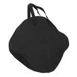 Baking Tray Storage Bag Oxford Cloth Wear Resistant Metal Zipper Nylon Handle Frying Pan Bag for Picnic Camping L - Extra Image