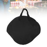 Baking Tray Storage Bag Oxford Cloth Wear Resistant Metal Zipper Nylon Handle Frying Pan Bag for Picnic Camping L - Extra Image
