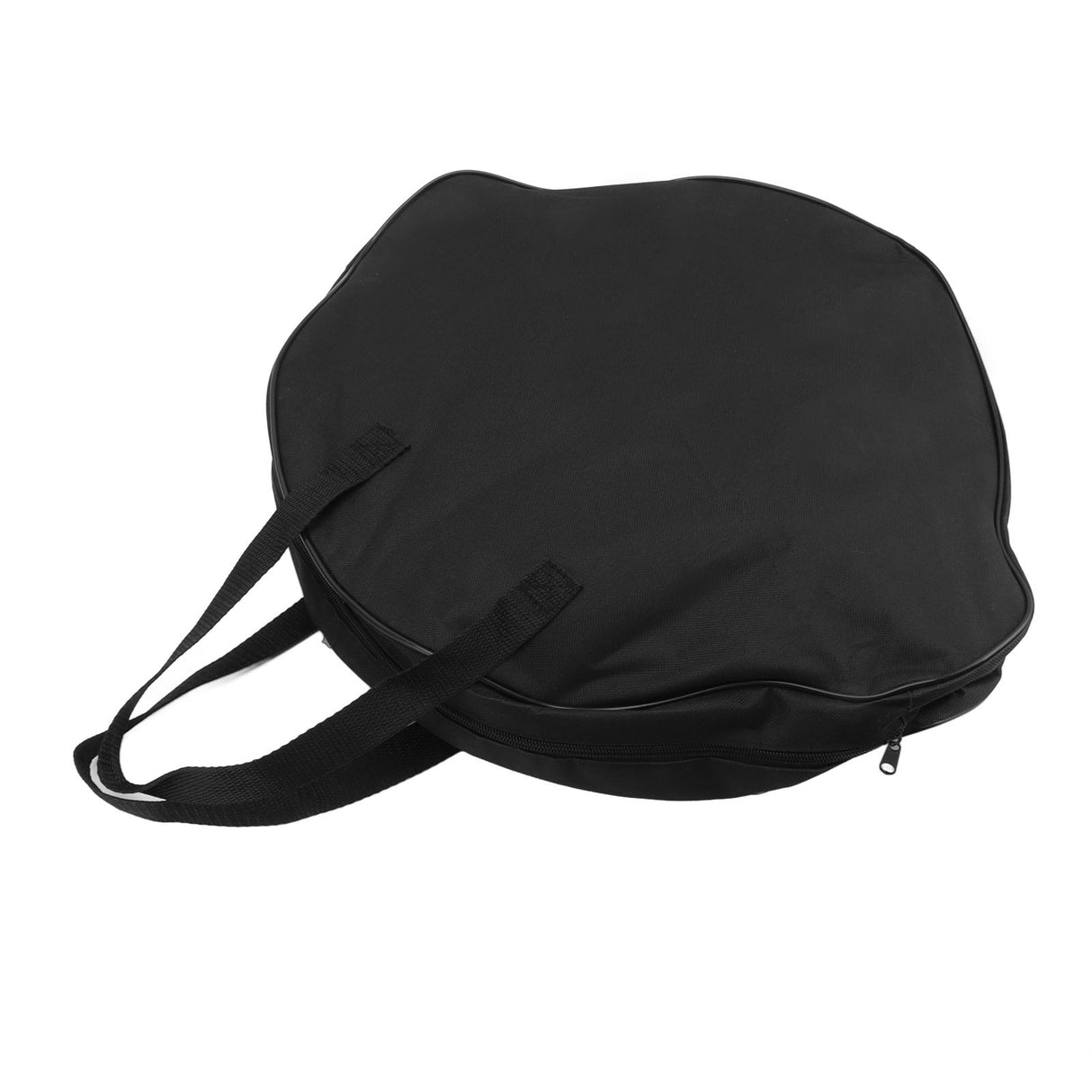 Baking Tray Storage Bag Oxford Cloth Wear Resistant Metal Zipper Nylon Handle Frying Pan Bag for Picnic Camping L