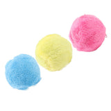 Automatic Rolling Ball Floor Cleaning Attract Attention Pet Interactive Roller Ball Toy with Plush Cover