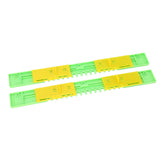 2PCS Bee Door Sliding Guards Beehive Entrance Reducer Beekeeping Gate Anti Escape Frame Vents 37.5cm / 14.8in - Side View