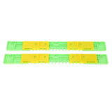 2PCS Bee Door Sliding Guards Beehive Entrance Reducer Beekeeping Gate Anti Escape Frame Vents 37.5cm / 14.8in - 45-Degree Angle