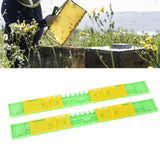 2PCS Bee Door Sliding Guards Beehive Entrance Reducer Beekeeping Gate Anti Escape Frame Vents 37.5cm / 14.8in