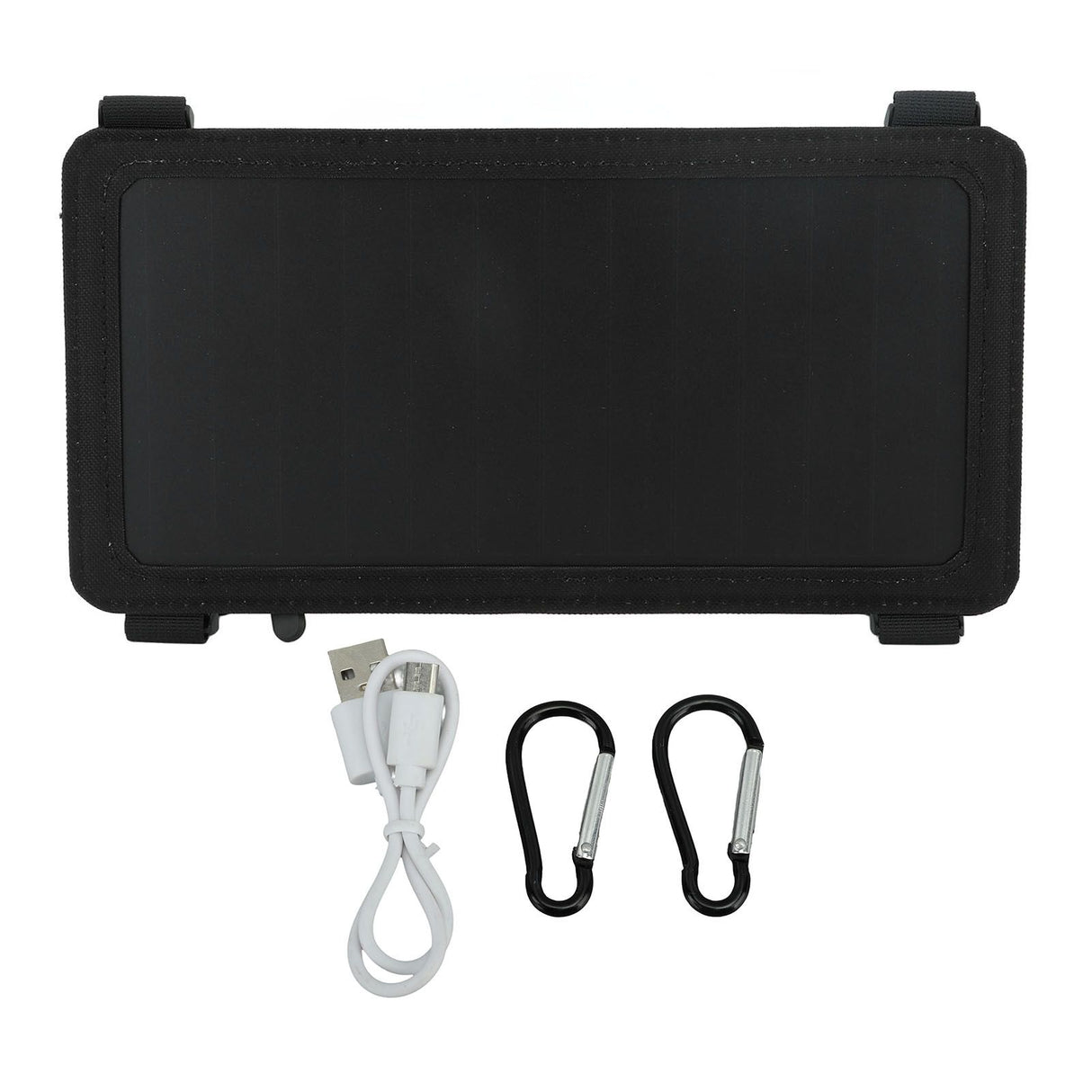 6W 5V Solar Panel with USB Monocrystalline Portable Solar Battery Panel for Outdoor Camping Cell Phone Tablet