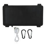 6W 5V Solar Panel with USB Monocrystalline Portable Solar Battery Panel for Outdoor Camping Cell Phone Tablet