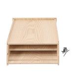 Bat House Handcrafted Weatherproof Corrosion Protection Wooden Bat Box for Outdoor Garden Wood