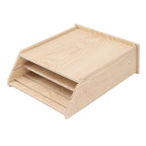 Bat House Handcrafted Weatherproof Corrosion Protection Wooden Bat Box for Outdoor Garden Wood - 45-Degree Angle