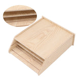 Bat House Handcrafted Weatherproof Corrosion Protection Wooden Bat Box for Outdoor Garden Wood - Extra Image