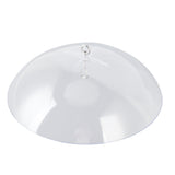 Bird Feeders Protective Cover Prevent Squirrel Clear Bird Feeder Protective Dome Cover for Hanging Bird Feeders - Side View