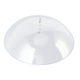 Bird Feeders Protective Cover Prevent Squirrel Clear Bird Feeder Protective Dome Cover for Hanging Bird Feeders - 45-Degree Angle