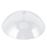 Bird Feeders Protective Cover Prevent Squirrel Clear Bird Feeder Protective Dome Cover for Hanging Bird Feeders - Close-Up Angle