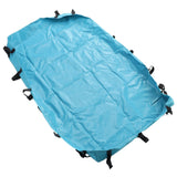 Hamster Cage Bottom Cover Breathable Removable Waterproof Leakproof Pet Cage Bottom Liner Chassis Cover for Guinea Pig Blue - Front View