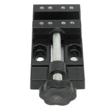 Mini Bench Vice Clamp Aluminum Alloy Mini Flat Clamp Opening Parallel Table Vise for DIY Sculpture Craft Carving Tool
