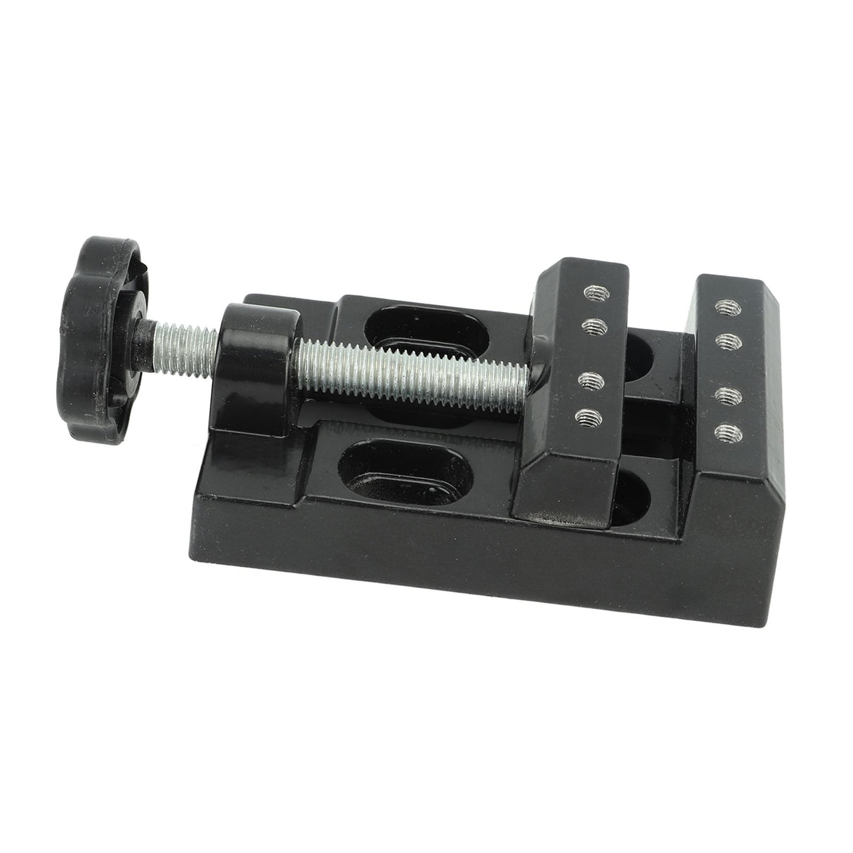 Mini Bench Vice Clamp Aluminum Alloy Mini Flat Clamp Opening Parallel Table Vise for DIY Sculpture Craft Carving Tool