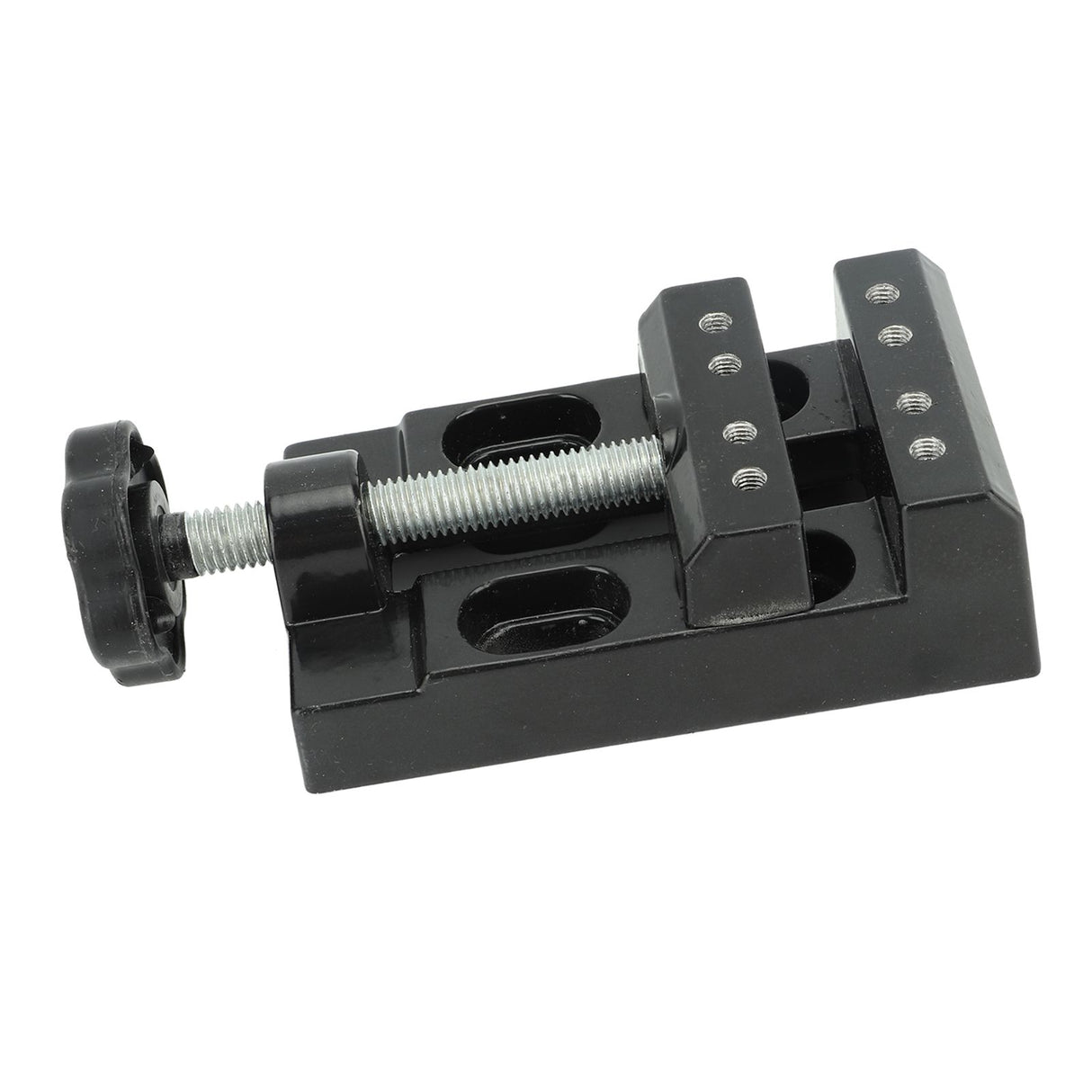 Mini Bench Vice Clamp Aluminum Alloy Mini Flat Clamp Opening Parallel Table Vise for DIY Sculpture Craft Carving Tool
