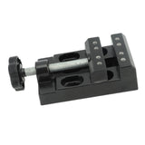 Mini Bench Vice Clamp Aluminum Alloy Mini Flat Clamp Opening Parallel Table Vise for DIY Sculpture Craft Carving Tool